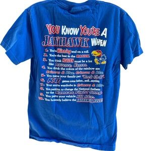 Tri-Lake Sportswear You Know You’re A Jayhawk When Unisex Vintage Tee Sz Small